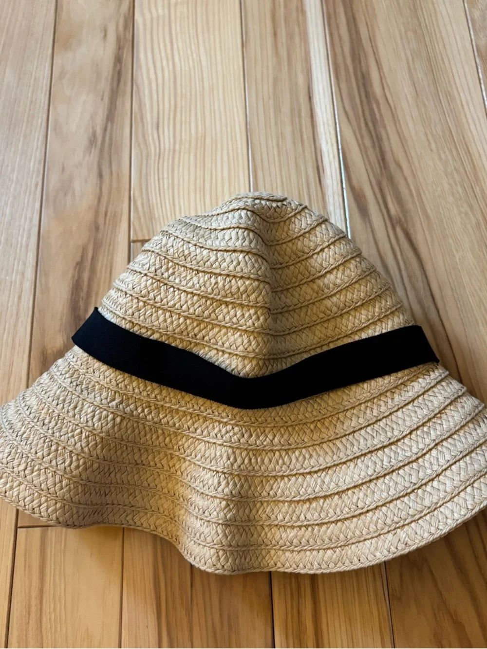 Madewell Packable Braided Straw Hat Size M/L